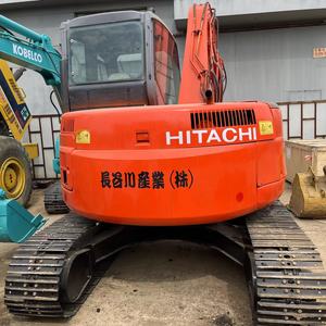 Miniexcavadora Hitachi ZX75 usada de 7.5 toneladas con bomba hidráulica, lista para enviar, de segunda mano, alta calidad, buen estado y a bajo precio. - Product Image 3