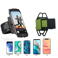 Prêt à expédier brassard de téléphone portable de sport de haute qualité Smartphone 360 support de téléphone rotatif bracelet pour téléphone bracelet de course