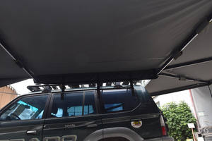 屋外キャンプ用自立式車両側面270度オーニング（LEDライト付き） - Product Image 4
