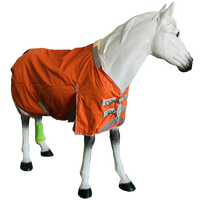 Couverture d'écurie pour cheval en fausse fourrure artificielle personnalisée pour l'hiver, couverture standard pour l'équitation, couverture pour cheval