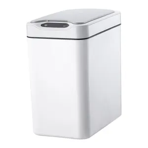 Top Quality Inteligente Sensor Automatic Dustbin Nordic Sensor Trash Bin Dust Plastic Garbage Trash Can Waste Bins