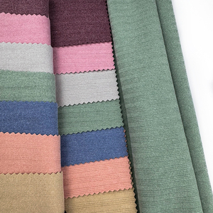 Bán buôn darlon hai bên chải sườn 4 cách kéo dài dệt Polyester Spandex vải telas cho quần áo ngủ và thể thao - Product Image 6