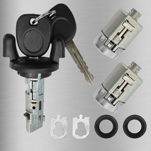 Chevrolet Ignition <b>Lock</b> Cylinder XF047Q7 2 <b>Keys</b> Silverado Tahoe Suburban Sierra Door <b>Lock</b> Replacement - Product Image 2