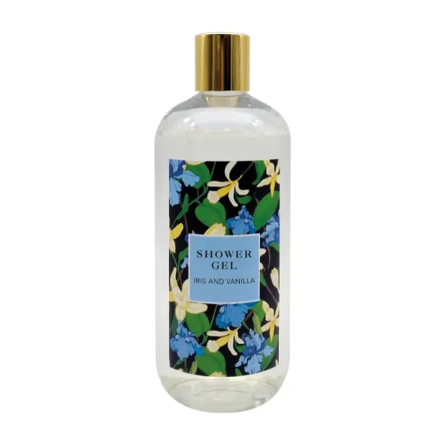 Private Label Organic Vanilla Shower Gel 200ml Fragrance Body Wash Custom OEM Feature for Sales
