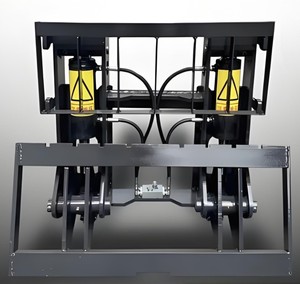 Nouvelle fourche basculante haute capacité pour chariot élévateur 2-5 tonnes, garantie 1 an, manutention des déchets d'entrepôt, transport de matériaux, robotique - Product Image 1