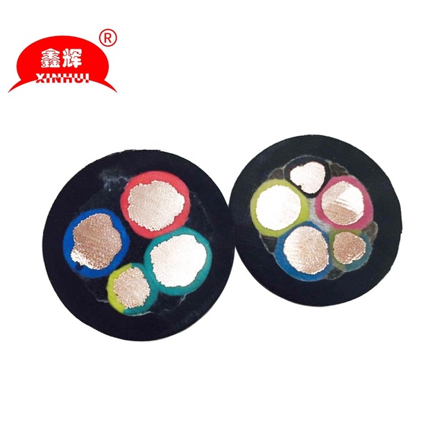 Waterproof Rubber Sheathed Cable YC YCW YZ JHSIEC Standard Low Voltage Flexible Tinned Copper Rubber