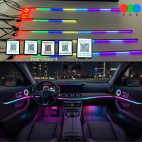 Bande lumineuse LED à fibres optiques Kingshowstar Magic Color 12V/24V 5050 SMD pour décoration intérieure de voiture avec une durée de vie de 50 000 heures