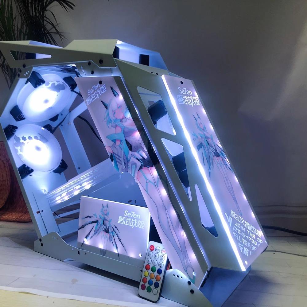 Little k white snow martial arts warrior full set with fan