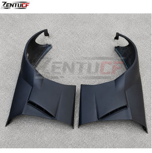 C6 modifié avec des ailes avant et arrière en fibre de carbone, adapté aux Corvette C6 de 2005 à 2013. Commerçants en gros. - Product Image 2