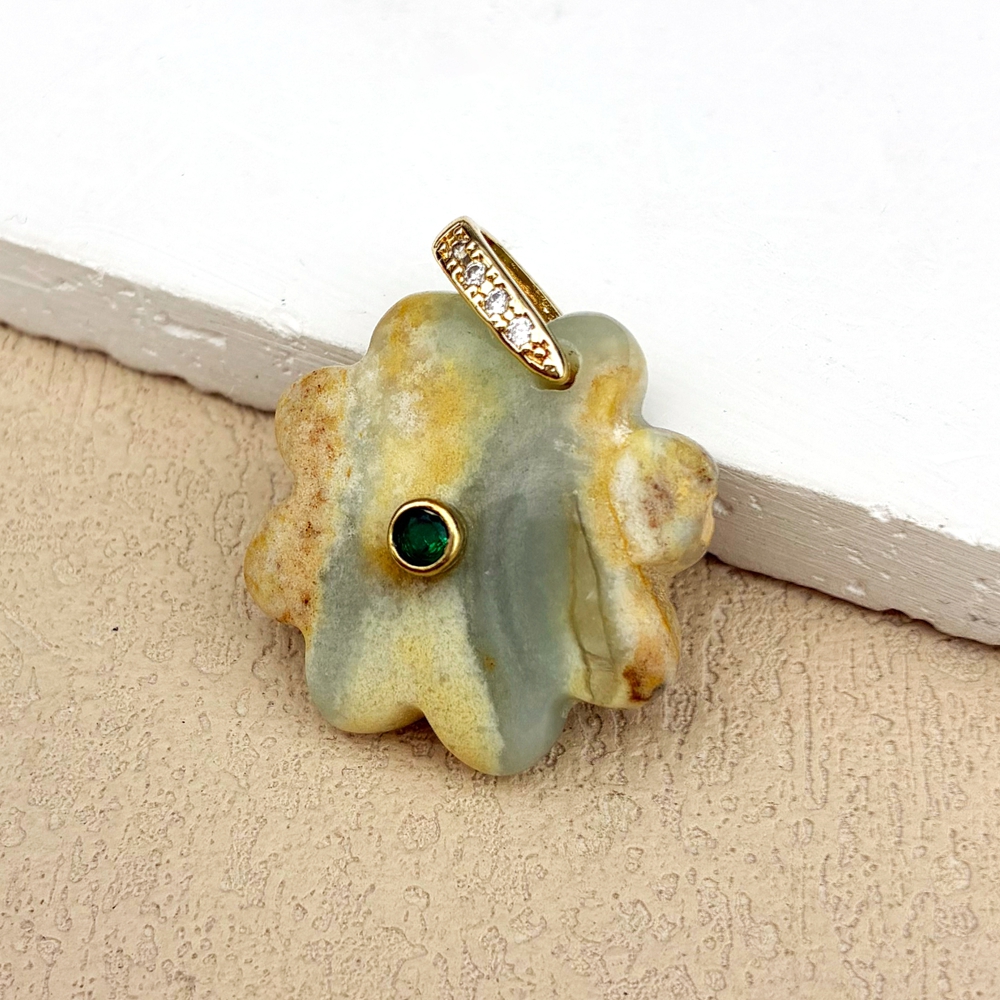 Crazy agate - gold