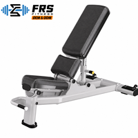 Banc de musculation réglable professionnel FRS FID, capacité 350 kg, pour la maison et la salle de sport, machine d'entraînement de force commerciale