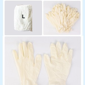 ถุงมือยางตรวจโรคแบบใช้แล้วทิ้ง Eisger ไซส์ S M L ปราศจากแป้ง เกรดทางการแพทย์ ไม่ผ่านการฆ่าเชื้อ สำหรับใช้ในบ้าน - Product Image 4