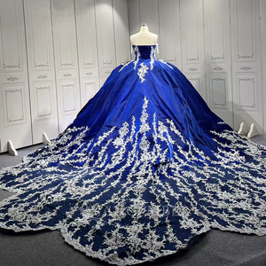 Vestidos de Quinceañera Azul Marino Lsmu155, Vestidos de XV Años, Moda de Quinceañera, Vestidos de Princesa, Vestidos de Gala Jancember - Product Image 2