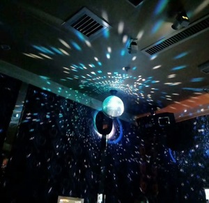 Luces de escenario para dj, Bola de discoteca, suministros de decoración de Navidad, Bola de fiesta plateada, Bola de espejo de cristal para club nocturno - Product Image 5