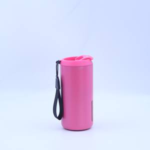 Öğrenciler bayanlar için taşınabilir amerikan tarzı yalıtımlı su yüksek görünüm vakum bardak doğrudan içme ev ofis kolu fincan - Product Image 5