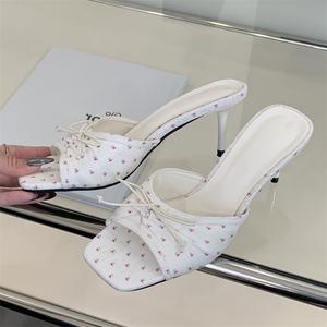 Sandalias Elegantes Casuales de Tacón Alto para Fiesta, Punta Abierta, Estilo Stiletto, Antideslizantes, Aptas para Verano y Otoño 2025 - Product Image 5