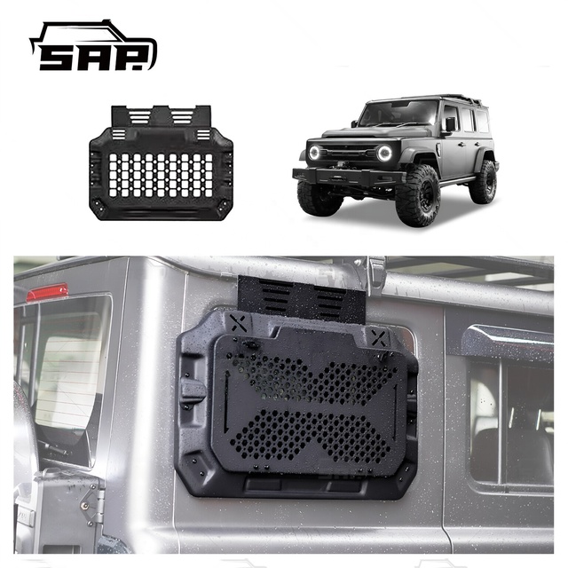 Car Exterior Aluminum Multifunctional Steel Car Side Window Expansion Molle Panel for Baw 212 T01 2025