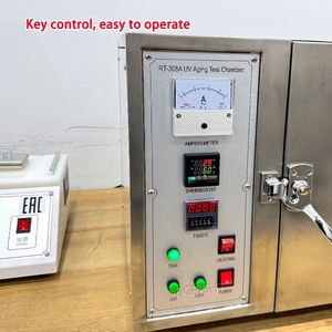 Máquina de Prueba Ultravioleta de Tamaño Pequeño, Cámara de Prueba de Envejecimiento Acelerado por Luz UV de Escritorio, Acelerador de Envejecimiento por Luz UV - Product Image 2