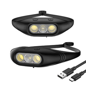 Rechargeable Headlamp With Induction Switch <b>Led</b> <b>Light</b> Source 1200Maha Battery For Outdoor Use - Product Image 2