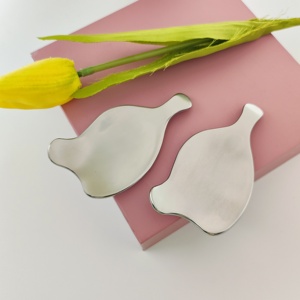 Plaque <span class=keywords><strong>de</strong></span> raclage en acier inoxydable OEM, planche Gua Sha pour la thérapie <span class=keywords><strong>de</strong></span> raclage du corps et du <span class=keywords><strong>visage</strong></span>, relaxation musculaire, outil <span class=keywords><strong>de</strong></span> lifting cutané - Product Image 6