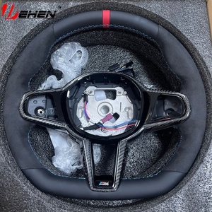 Nuevo Volante Deportivo de Fibra de Carbono y Cuero para Modelos X3 M2 M5 Series X3X4X5X6X7, Diseño Deportivo Modificado, Compatible con 12345678 - Product Image 5