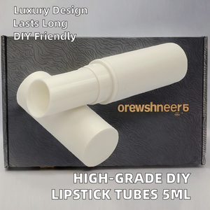 Tubos <span class=keywords><strong>de</strong></span> Plástico Vacíos con Tapa <span class=keywords><strong>de</strong></span> Rosca para Cosméticos, 3g-4g/ml, 5ml, para Lápiz Labial y Bálsamo Labial, 50 Unidades/Lote, Marca Venus Serigrafiada para Ojos - Product Image 2