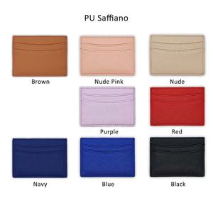 Personalizar personalizado, titular de la Tarjeta de Crédito Personalizada cartera tarjeteros de cuero de la PU de guijarros, los titulares de - Product Image 5