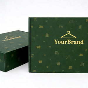 Boîte d'expédition pour vêtements, emballage personnalisé, boîte en carton ondulé E Flute découpée sur mesure, fabricant sur mesure - Product Image 5