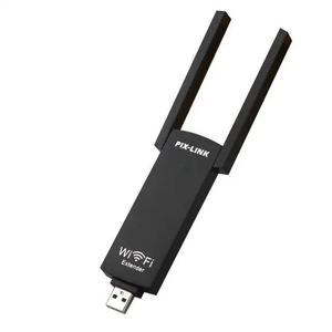 Biểu Tượng Tùy Chỉnh 2.4G Internet Booster USB <span class=keywords><strong>Wifi</strong></span> Phạm Vi Mở rộng Với Hai Antenna 300Mbps Max LAN Dữ Liệu Tỷ Lệ Để Sử Dụng Nhà - Product Image 5