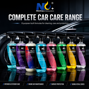 Kit per la cura dell'auto: <span class=keywords><strong>Spray</strong></span> al grafene ceramico, detergente motore, cura pelle, lucidante pneumatici, restauratore plastica, rivestimento vetri, set detailing auto OEM - Product Image 1