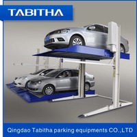 Tabitha TTPP606, élévateur de stationnement hydraulique à deux montants, élévateur de stationnement simple pour SUV, 2700 kg