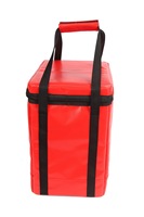 Bolsa Térmica Aislada de Poliéster Resistente JLD con Cierre de Cremallera, Impermeable, para Entrega de Comida en Motocicleta y Uso en Exteriores