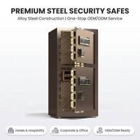 Coffre-fort numérique intelligent sécurisé pour la maison grand coffre-fort pour bijoux coffre-fort pour le stockage de l'argent par empreinte digitale Wifi coffre-fort de banque en acier sécurisé