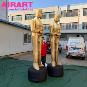 Trofeo <span class=keywords><strong>Oscar</strong></span> Inflable para Decoración de Escenarios, Estatua de <span class=keywords><strong>Oscar</strong></span> Personalizada para Eventos - Product Image 2