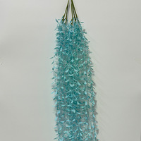 Guirlande de feuilles de saule artificielles de 100 cm, verdure suspendue, fausse feuillage pour la décoration murale de la maison, arrangement de toile de fond pour mariage et fête