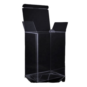 Boîte d'emballage en plastique PET transparente pliable en PVC pour l'impression, recyclable, pour l'affichage d'aliments ou de cadeaux, boîte rectangulaire d'emballage en gros - Product Image 1