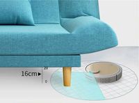 Sofá cama plegable individual y doble para sala de estar, moderno y barato