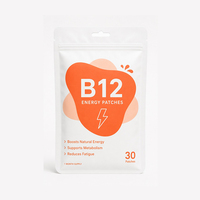 Parches de Vitamina B12 de Marca Privada, Aumentan la Energía Natural, Apoyan el Metabolismo, Reducen [¿Qué?], [¿Qué?], [¿Qué?]