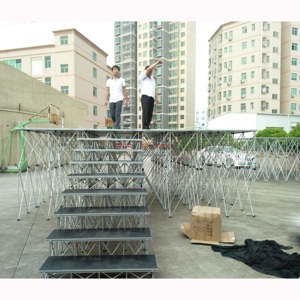 Easy assemble and disassemble outdoor mobile <b>stage</b> portable event <b>stage</b> system - Product Image 5