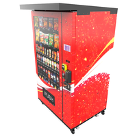 Distributeur automatique Allemagne distributeur automatique de snacks pour aliments et boissons avec auvent
