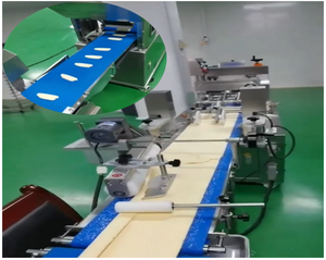 Commerciële Bladerdeeg Productielijn Automatische Bladerdeeg Deens Gebak Palmier Maken <span class=keywords><strong>Machine</strong></span> - Product Image 5