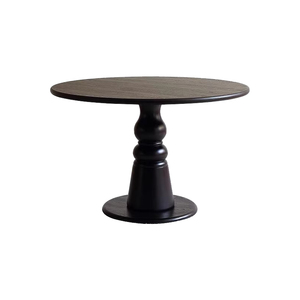 Tavolo da Pranzo Rotondo Moderno in <span class=keywords><strong>Legno</strong></span> Massello Stile Americano Vintage con <span class=keywords><strong>Design</strong></span> in Frassino Bianco per Set Sala da Pranzo - Product Image 1