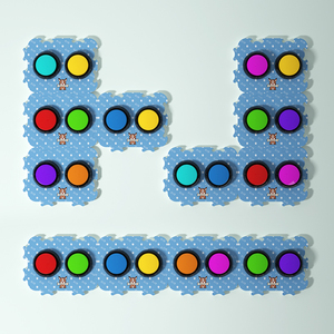8 Color Voice Recording <strong>Button</strong> Pet Training Buzzer <strong>Dog</strong> Toys Talking <strong>Dog</strong> <strong>Buttons</strong> for Communication - Product Image 3