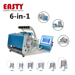 Le Meilleur Chine 6 Dans 1 Machine De Transfert De Chaleur 5in1 Tasse Presse Livraison Rapide - Product Image 2