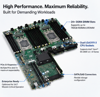 Carte mère pour serveur Dell PowerEdge R730 R730XD, carte système 0WCJNT LGA2011-3
