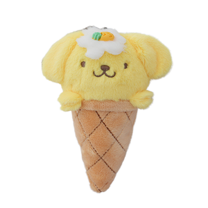 Lindo llavero colgante <span class=keywords><strong>de</strong></span> peluche súper suave <span class=keywords><strong>de</strong></span> animales marinos, con bordado <span class=keywords><strong>de</strong></span> cono y malla, para alivio del estrés, para Ugly Fish y para helados - Product Image 4