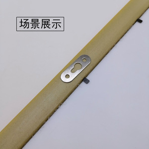Flat Zero Hanging <b>Frame</b> <b>Mounting</b> Bracket Stainless Steel Rectangle Wall <b>Mounted</b> Hardware Tool Accessory - Product Image 4