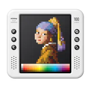 Minbay Pixel Drawing Board Household Electronic Drawing Board Draw Doodle Graphics Tablet LCD