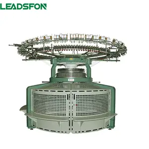 Leadsfon-máquina de tejer Circular profesional de doble cara