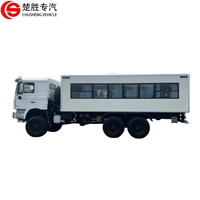 SHAMAN F3000 Custom 6x6, transmission manuelle diesel, bus tout-terrain, 28 places, bus de tourisme dans le désert